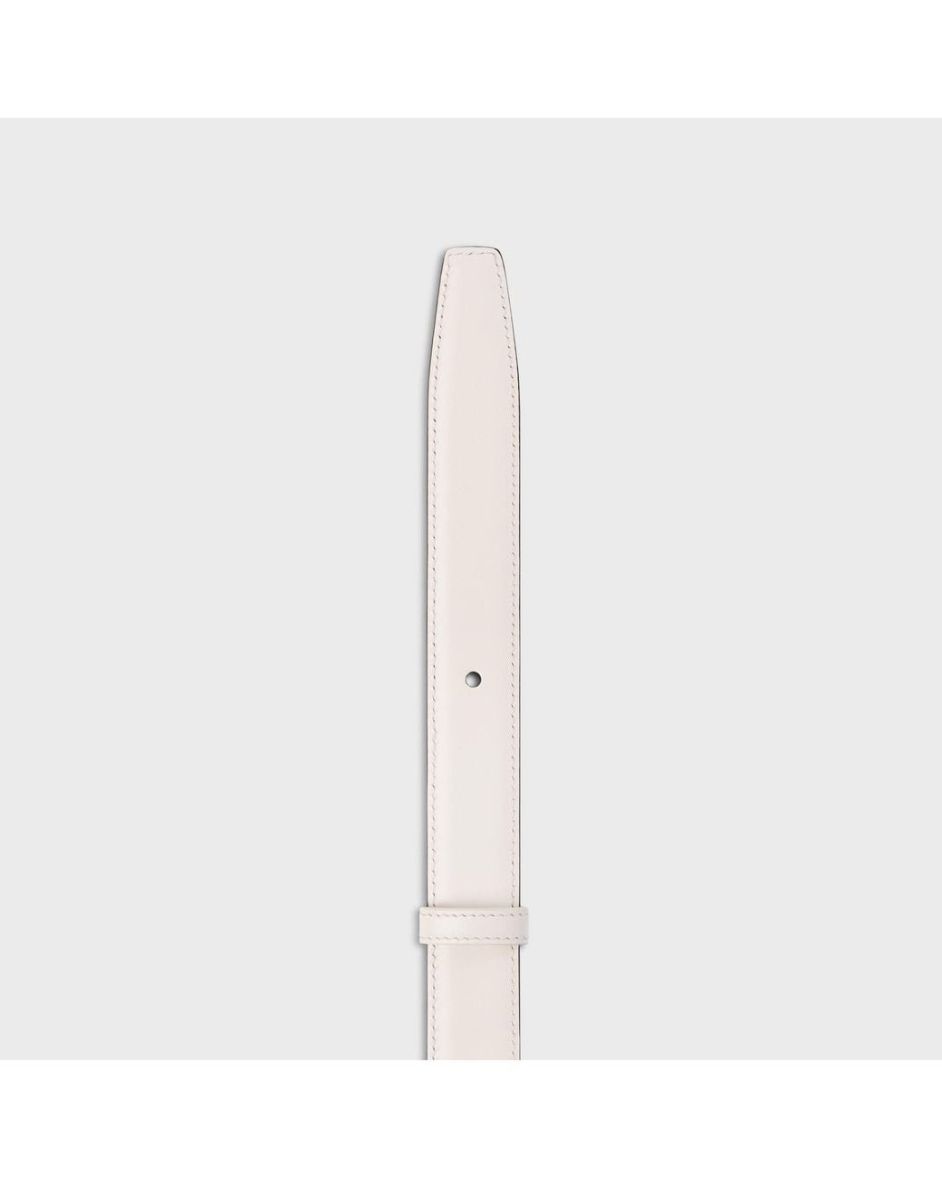 Céline White Reversible Strap 25