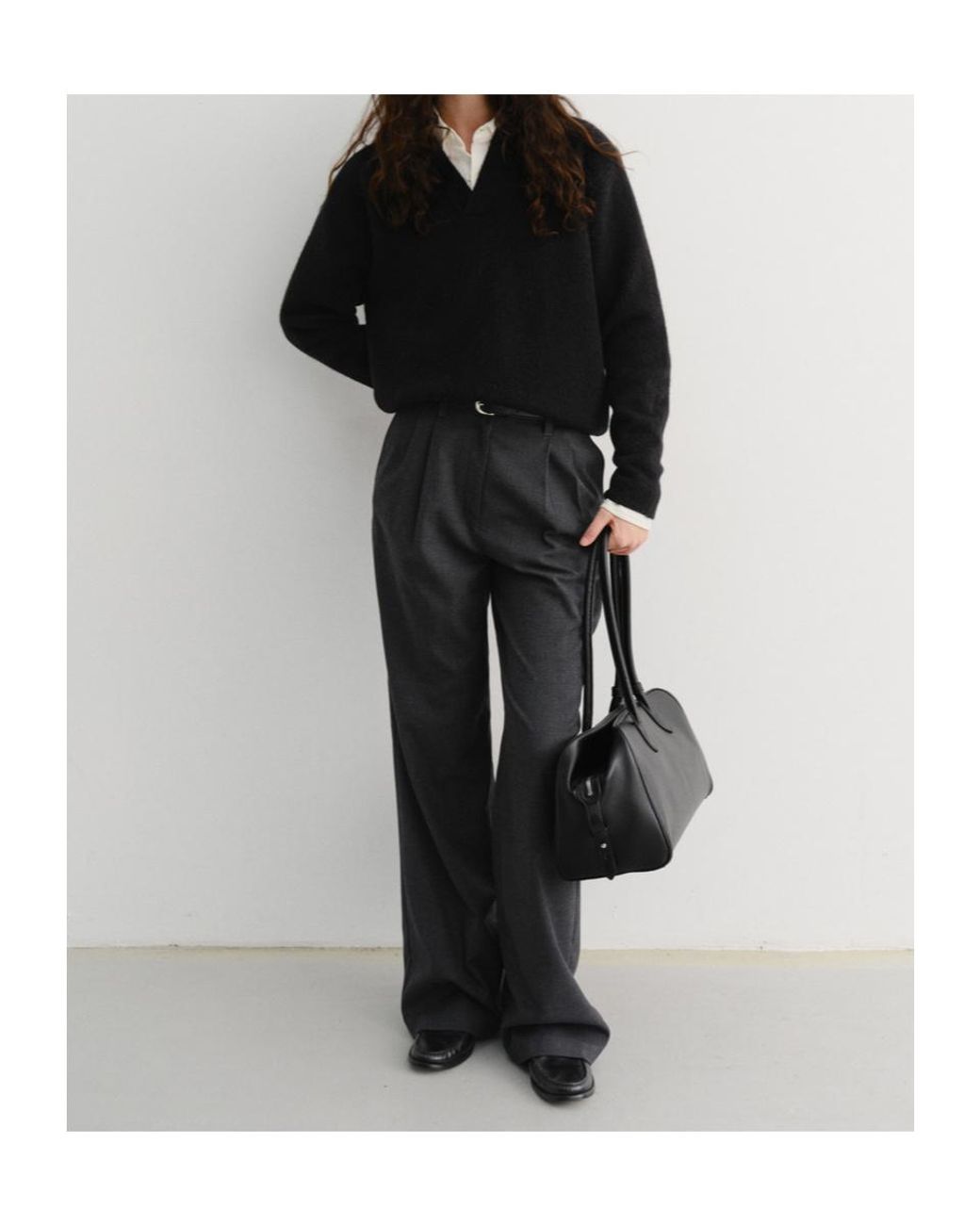 DUNST Black Sweaters