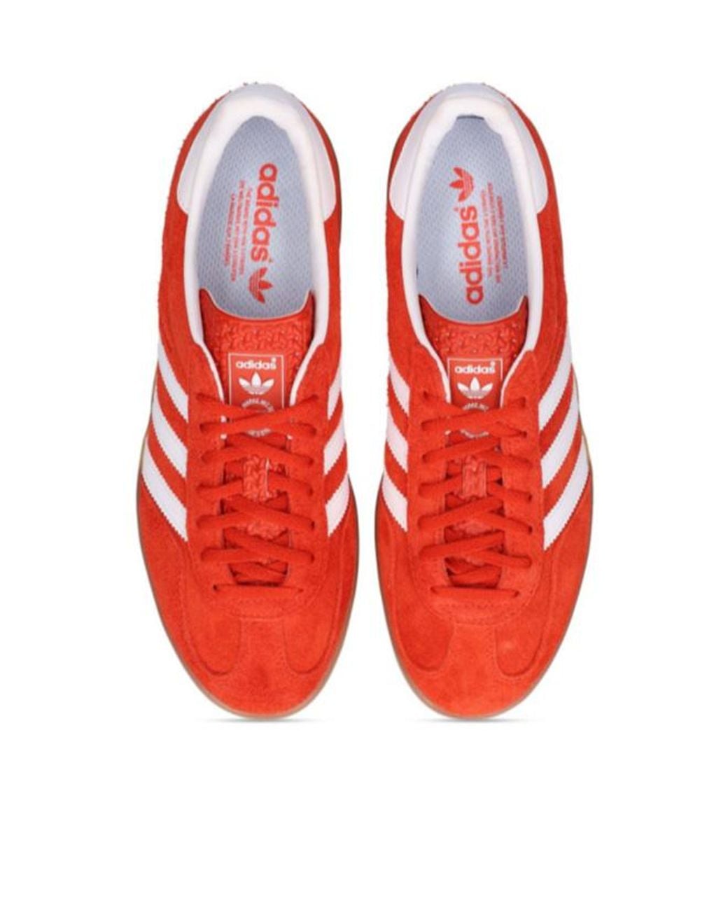 Adidas Originals Red Laceup Spliced Lowtop Shoes for men