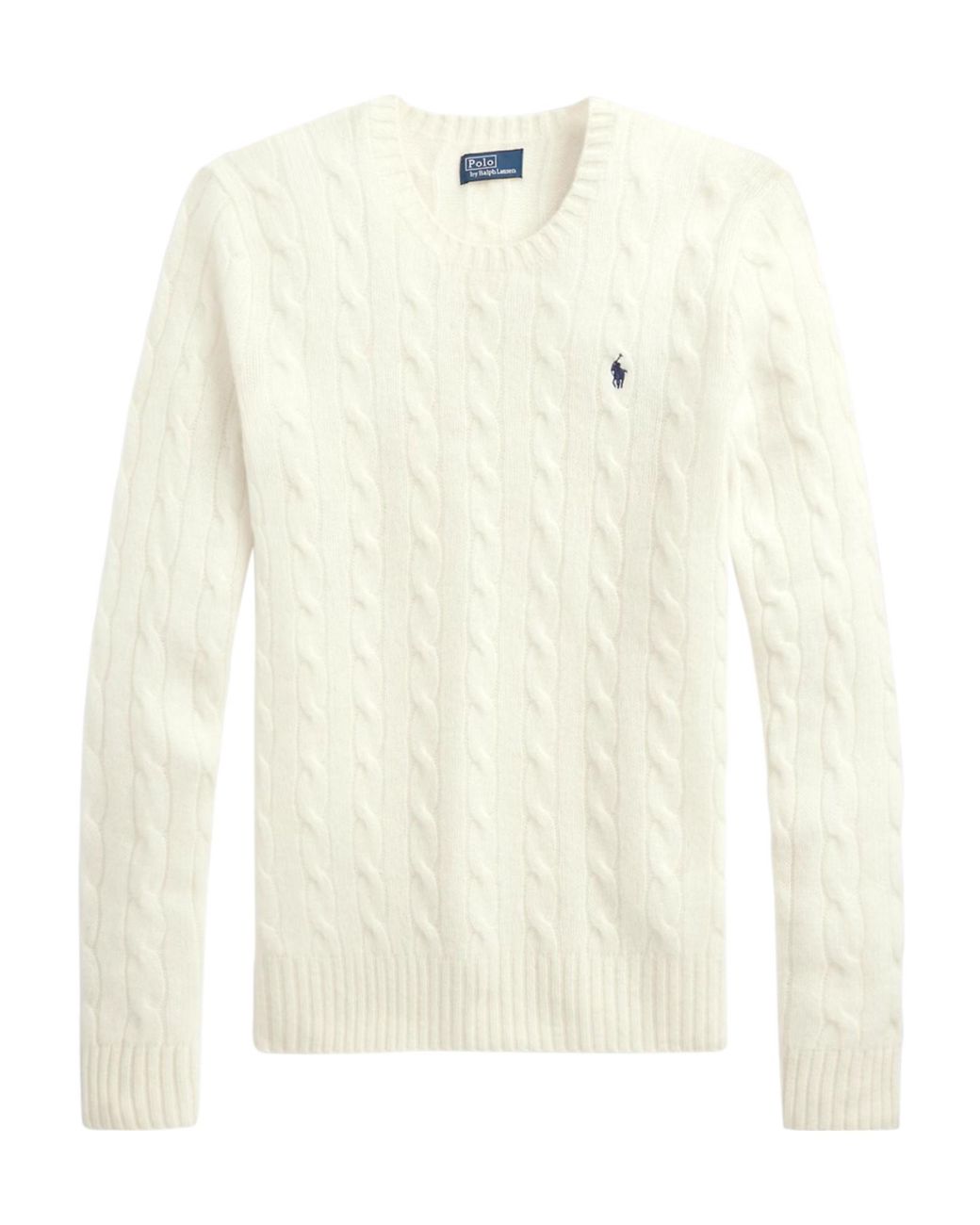 Polo Ralph Lauren White Ralph Lauren Cable Knit Sweater