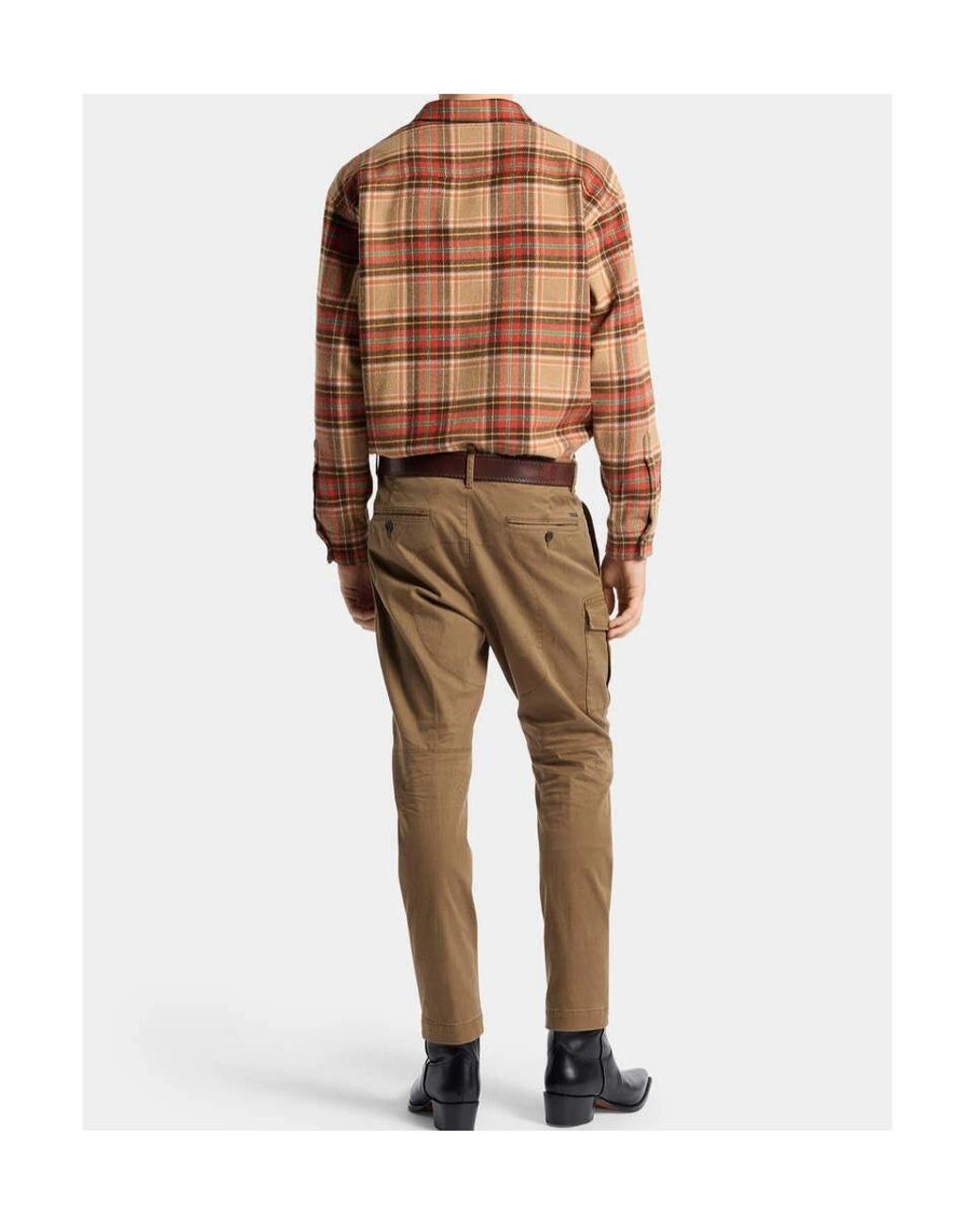 DSquared² Natural Chino Cargo Pants for men