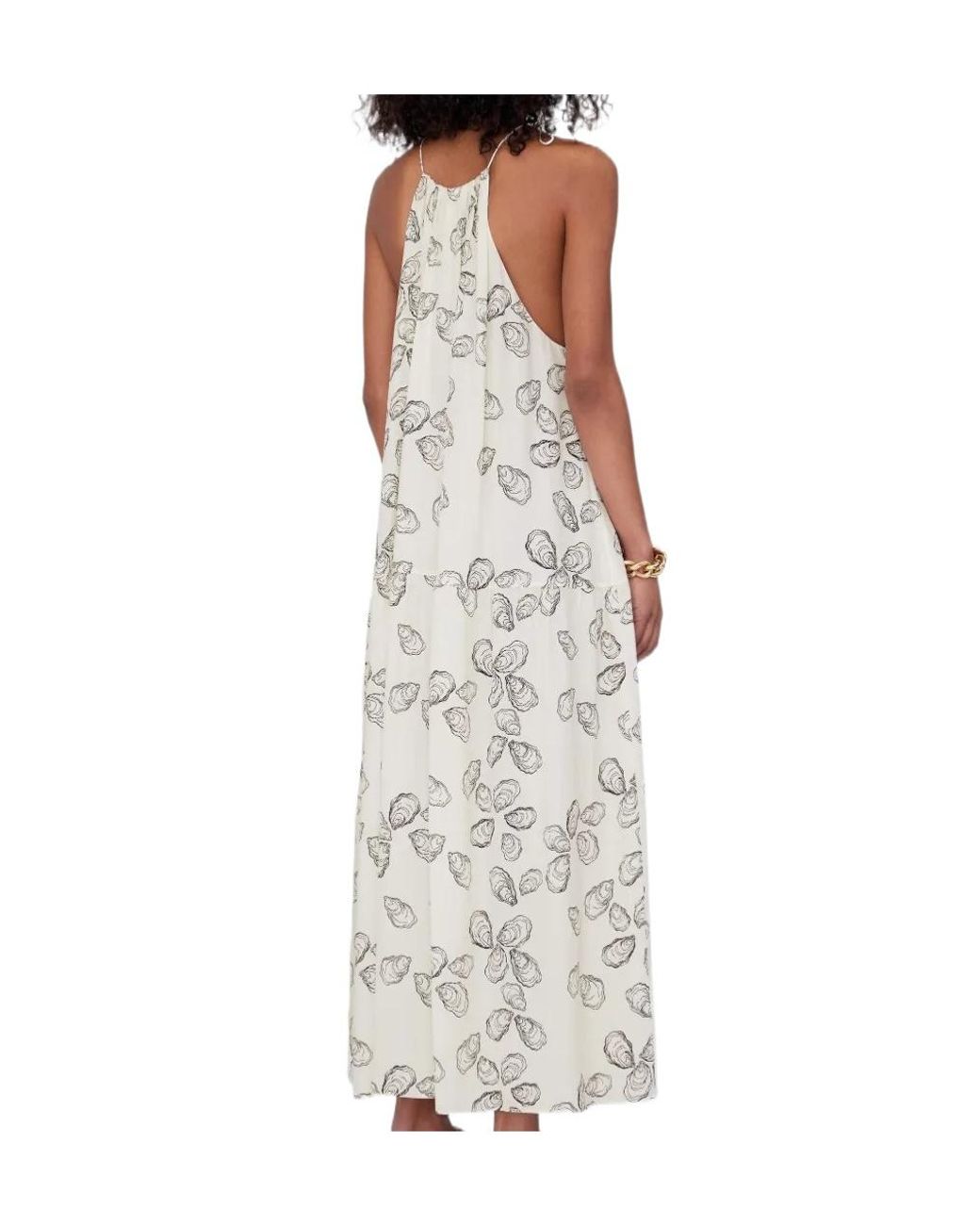 Anine Bing White Santana Dress