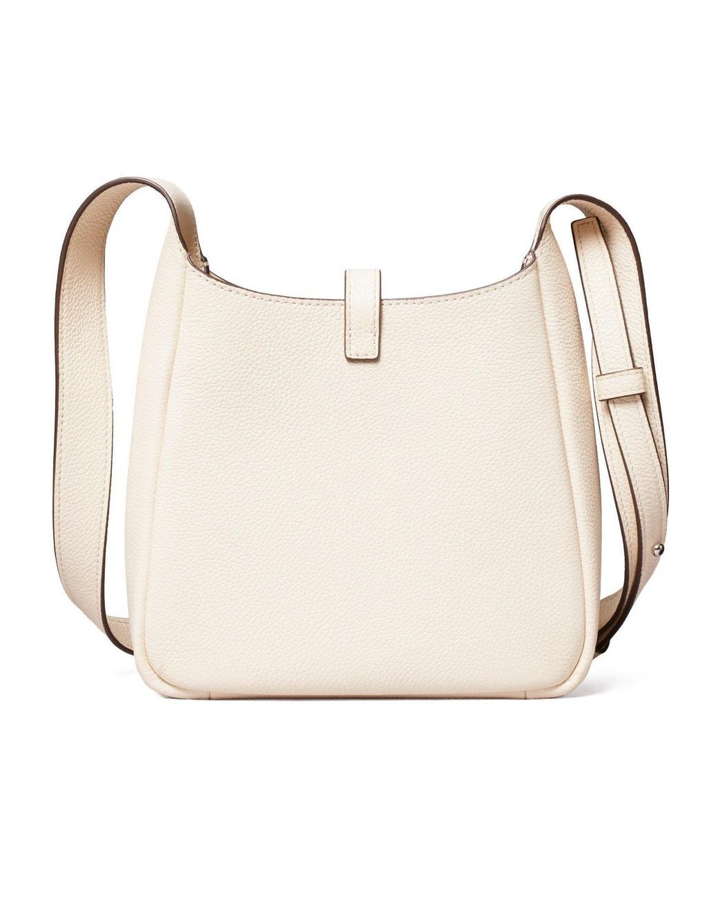 Tory Burch Natural Solid Color Crossbody Bag