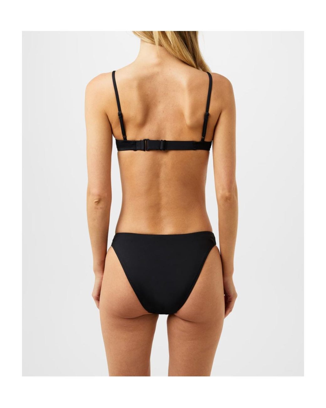 Polo Ralph Lauren Blue Steel Ring Bikini Top