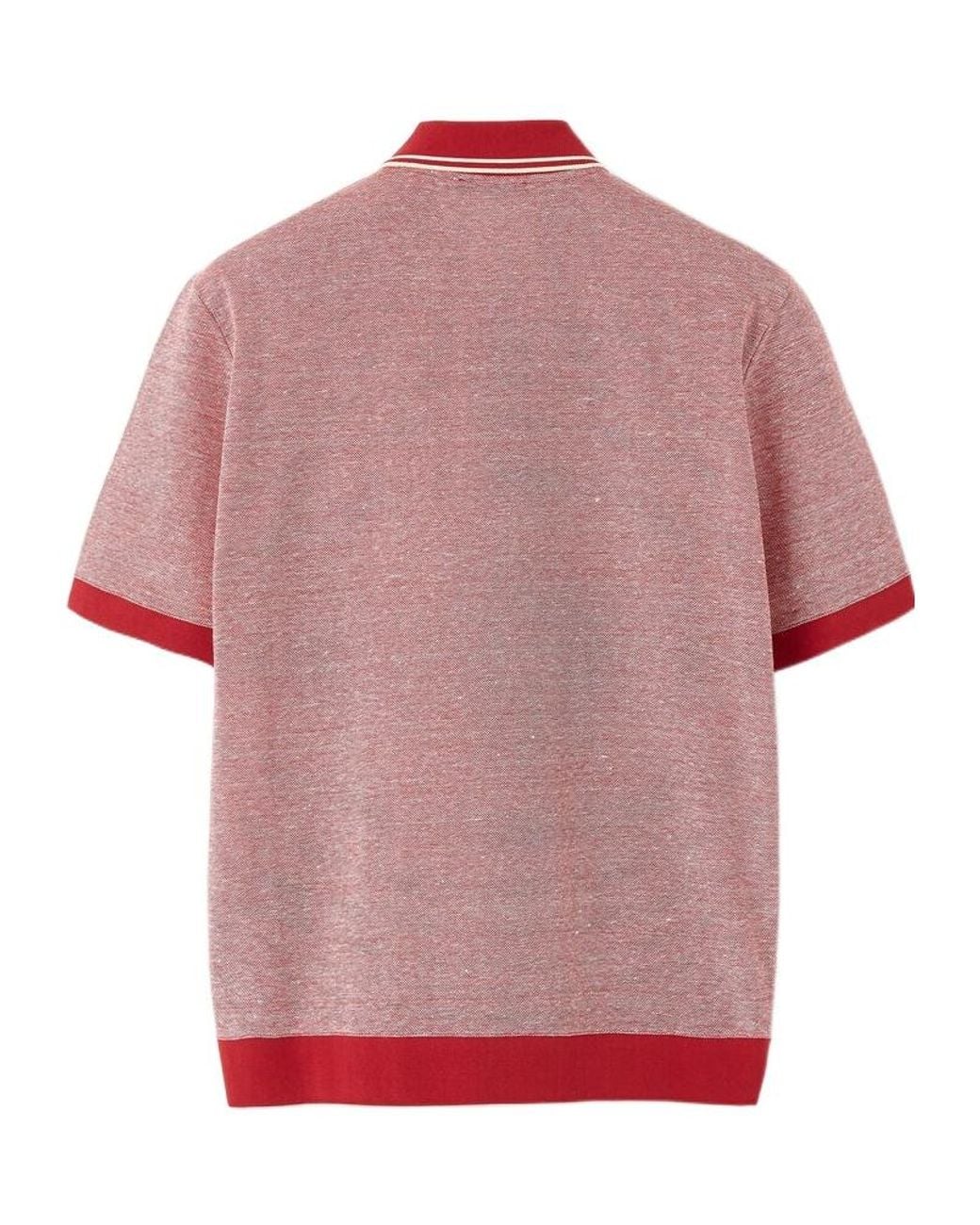 Loro Piana Pink Sciabecco Polo Shirt for men
