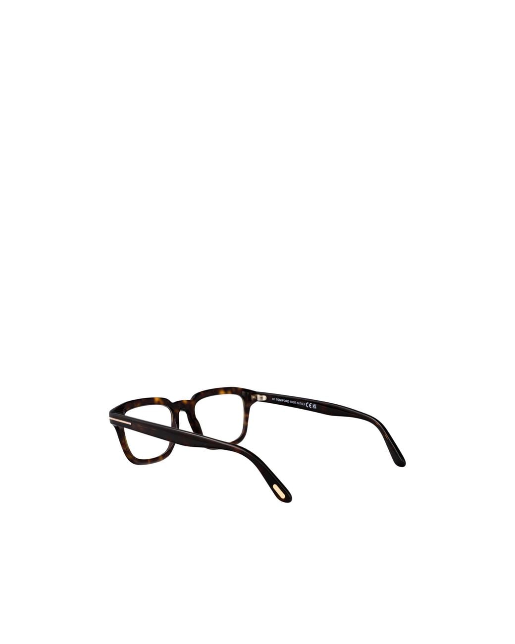 Tom Ford White Eyewear Square-Frame Glasses