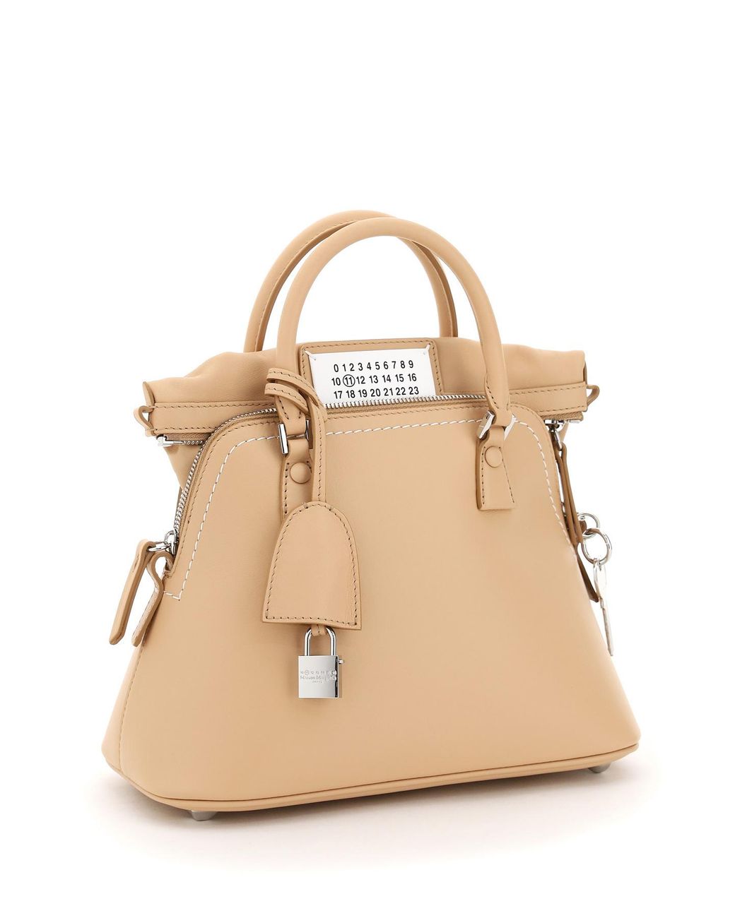 Maison Margiela Natural 5Ac Mini Tote Bag