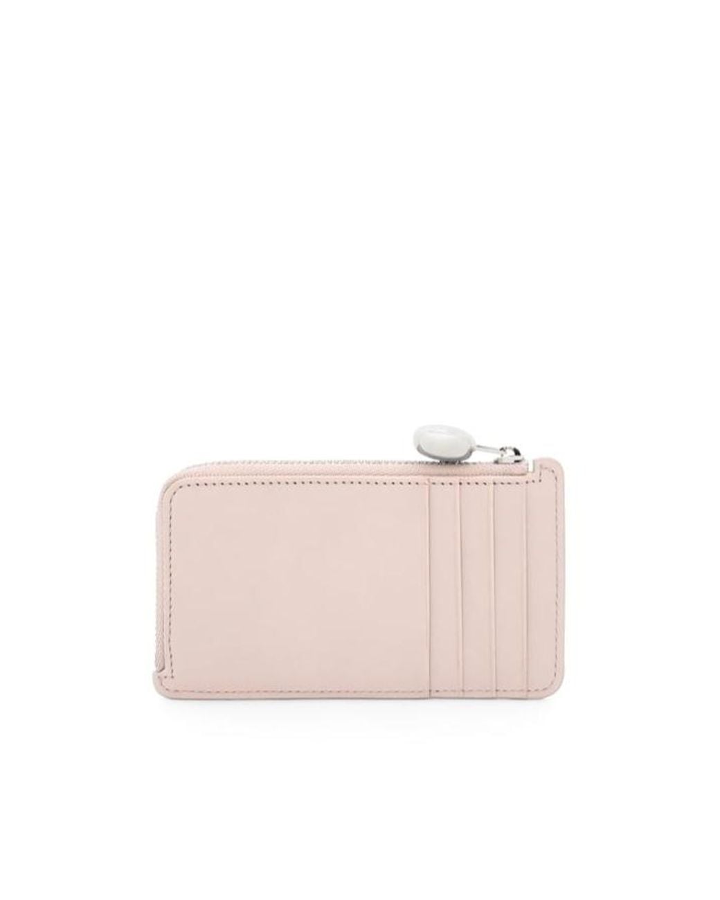 Loewe Pink Pebble Coin Cardholder