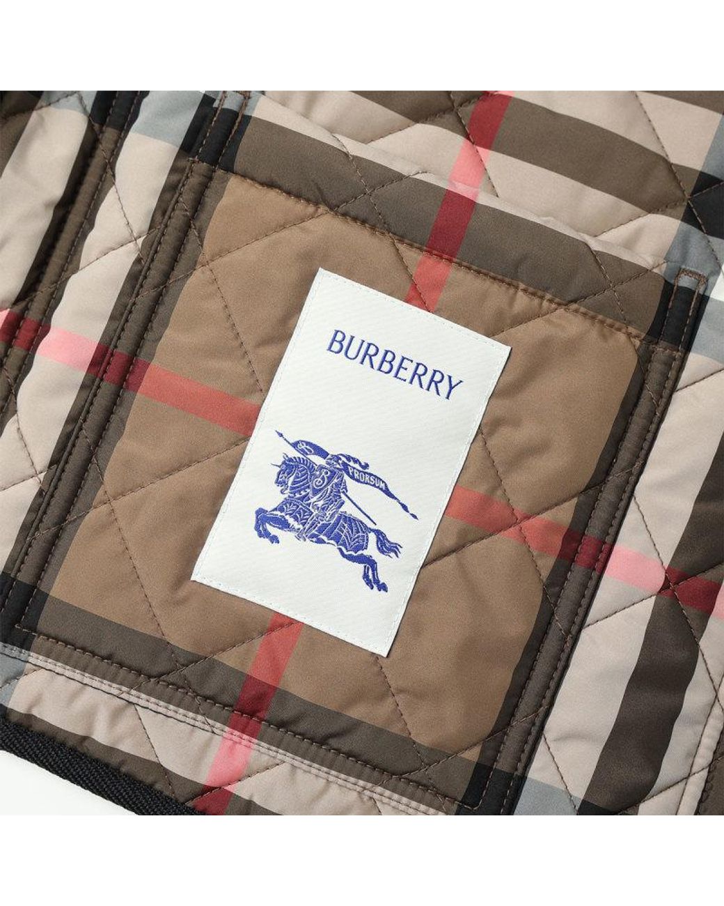 Burberry Black Long-Sleeved Cotton-Padded Jacket for men