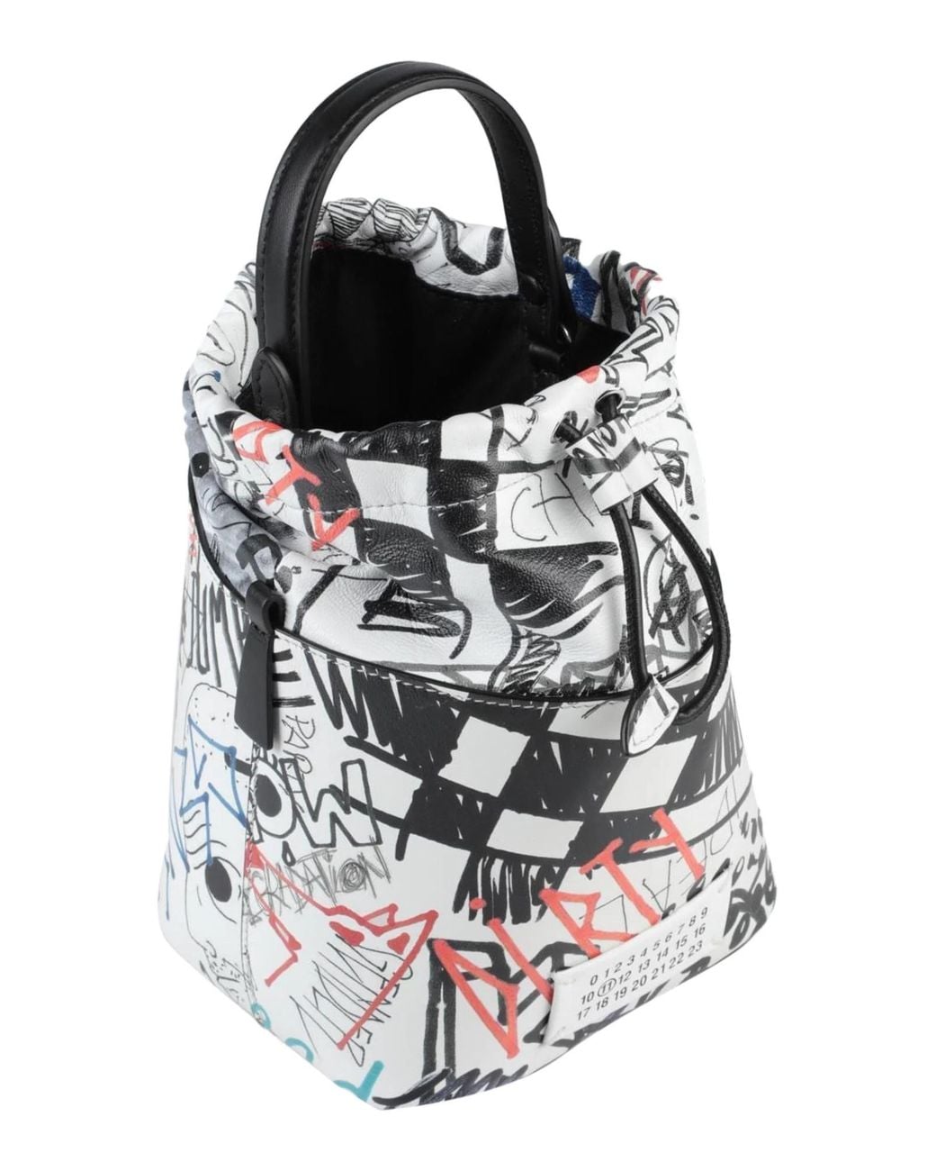 Maison Margiela White Top Handle Handbags
