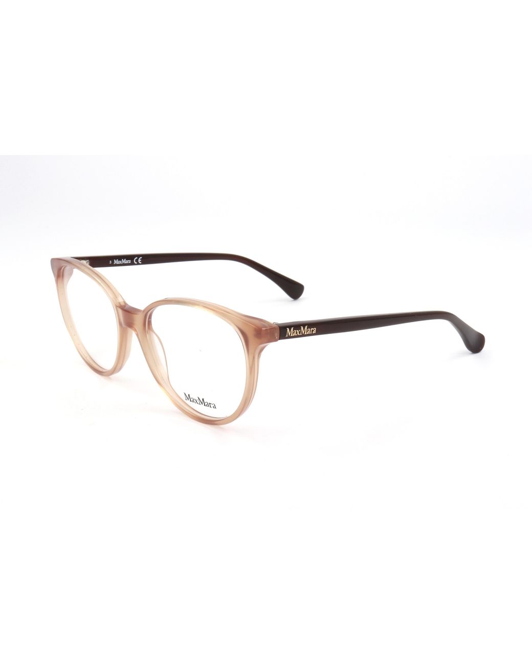 Max Mara Black Cat-Eye Frame Glasses
