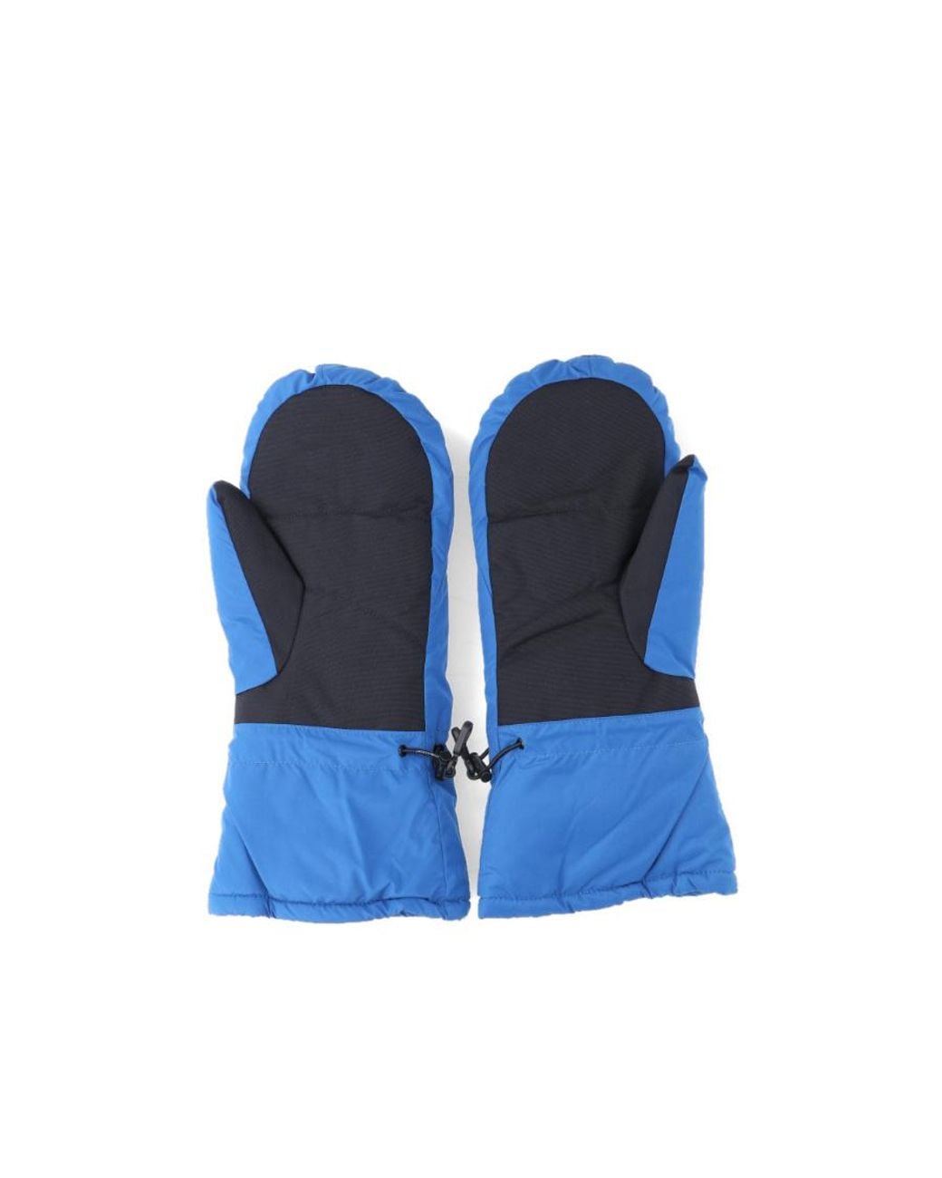 Off-White c/o Virgil Abloh Blue Bounce Logo Printed Padded Gloves for men