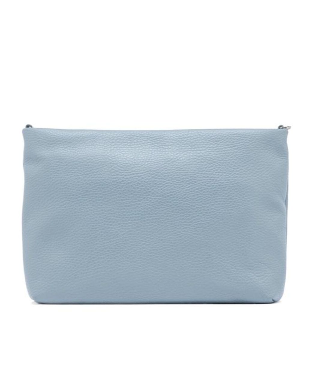 Gianni Chiarini Blue Zippered Shoulder Bag