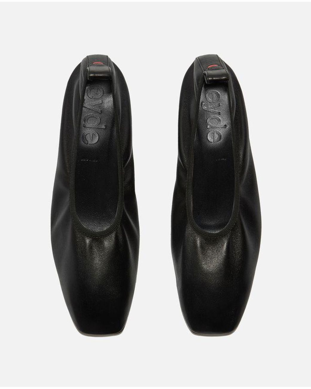 Aeyde Black Nomi Ballet Flats