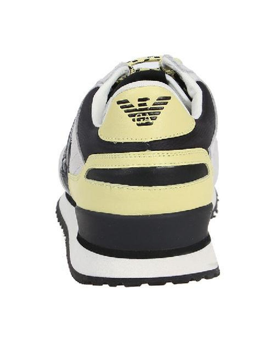 Armani Jeans White Logo Details Casual Sneakers for men