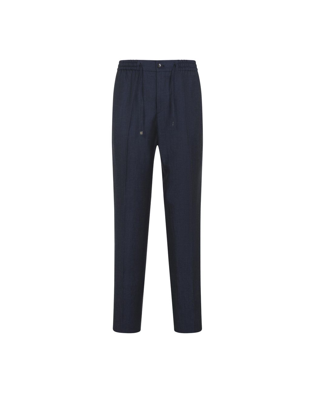 Etro Blue Drawstring Tapered Leg Trousers for men