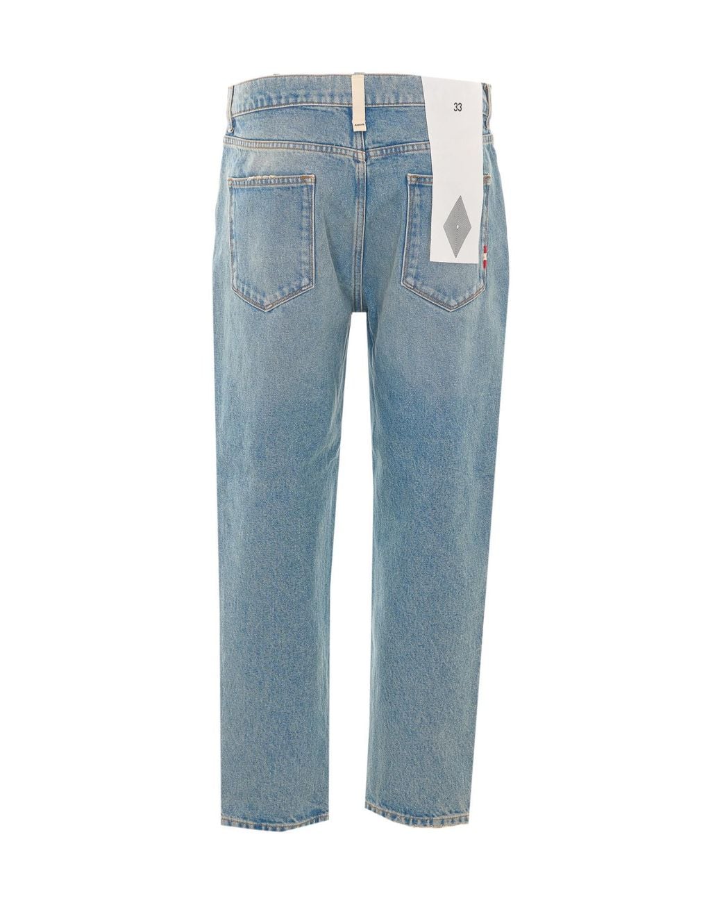 AMISH Blue Jeremiah Regular-Fit Jeans for men