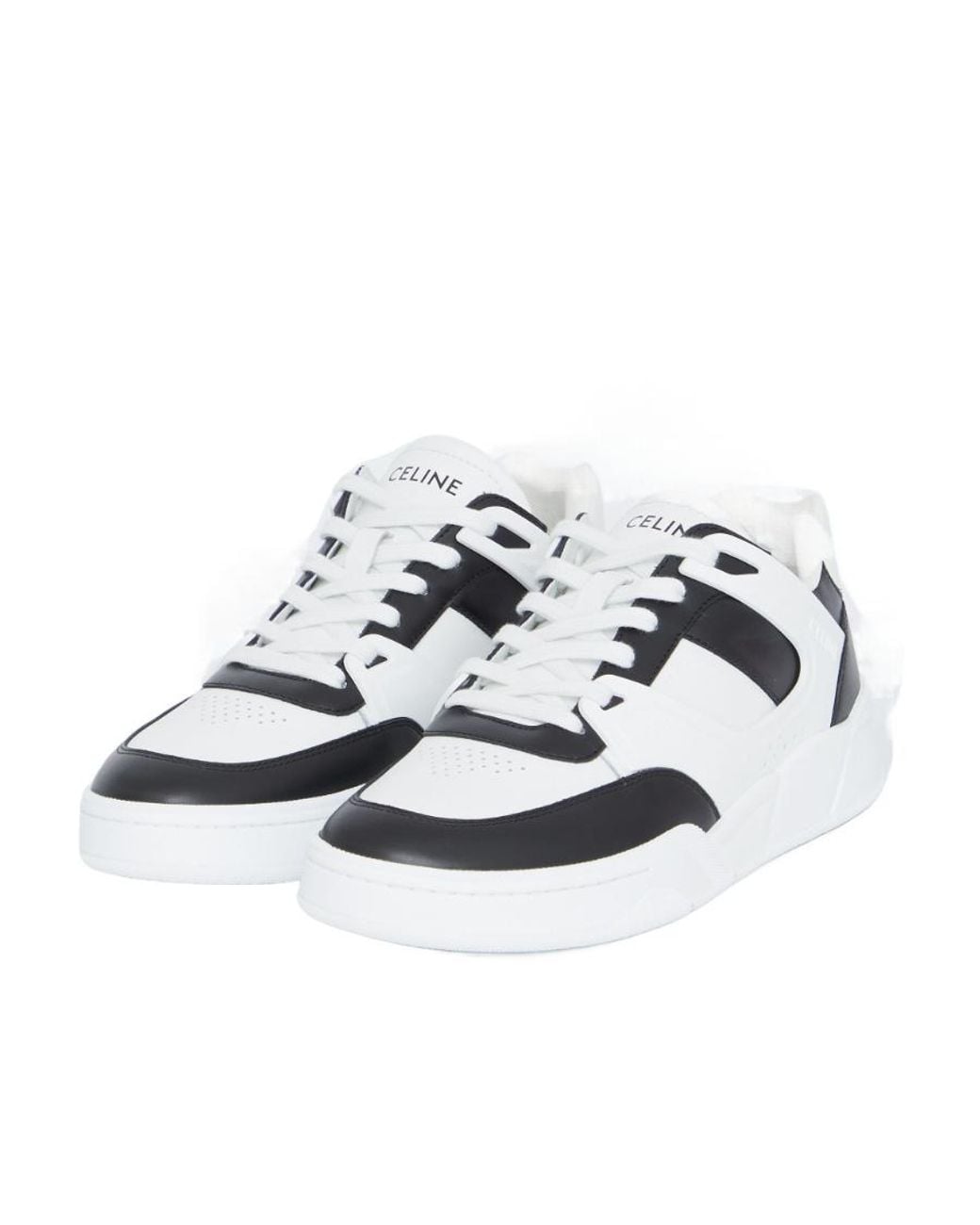 Céline White Ct-07 Trainer Low Lace-Up Sneaker for men