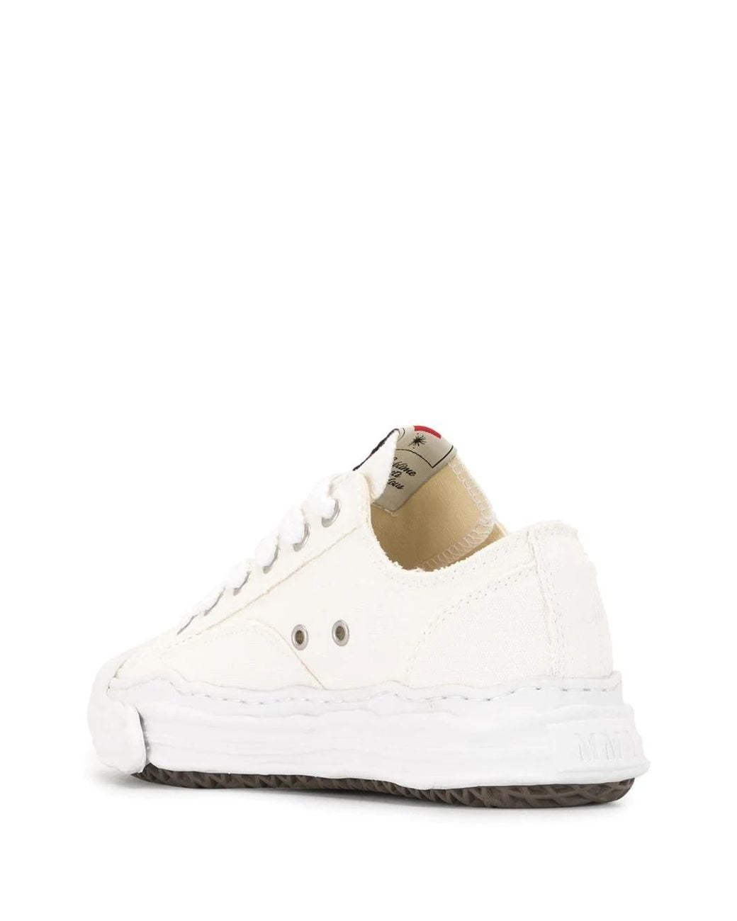 Maison Mihara Yasuhiro White Hank Lace-Up Sneakers for men