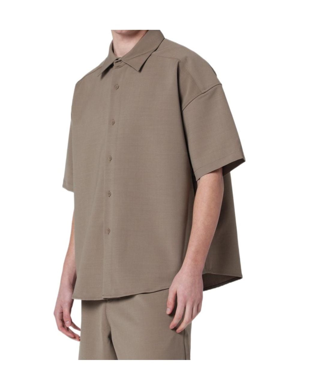Entire studios Natural Short Sleeve Shirt for men