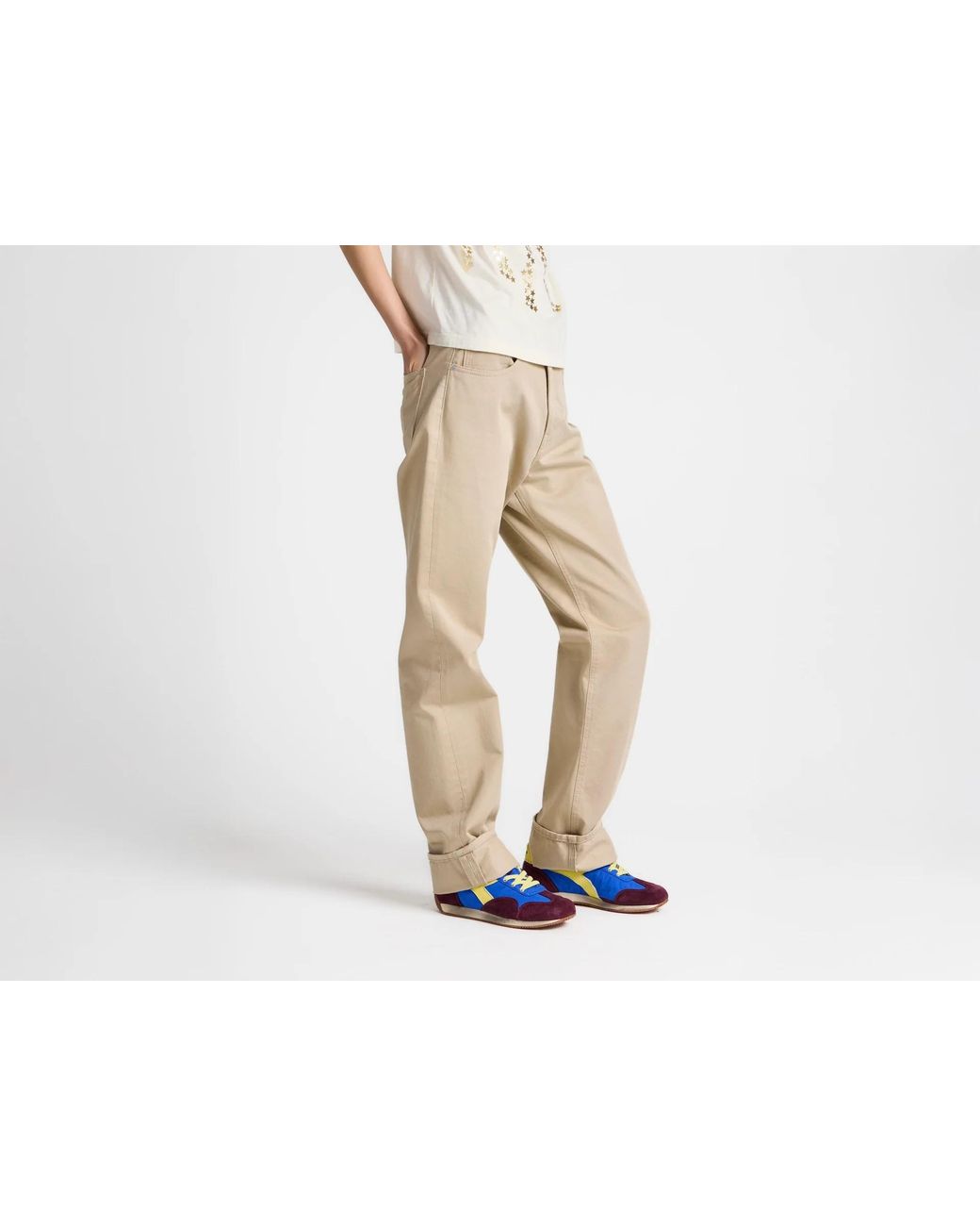 J.W. Anderson Natural Straight Leg Jeans