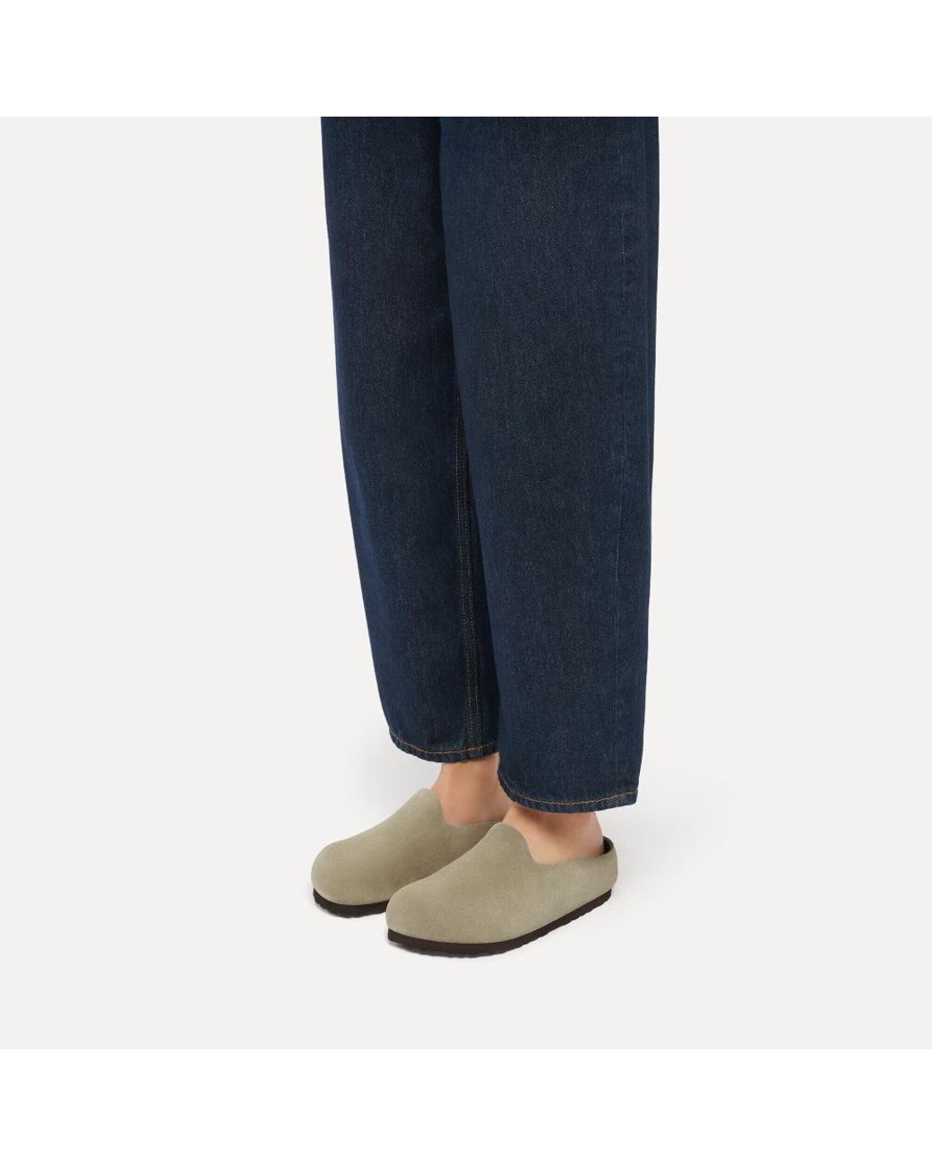 Birkenstock Gray Amsterdam Wrapped Clogs for men