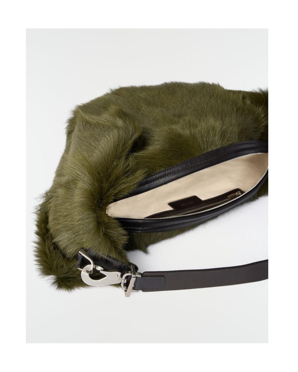 Lemaire Green Quiver Clip Bag