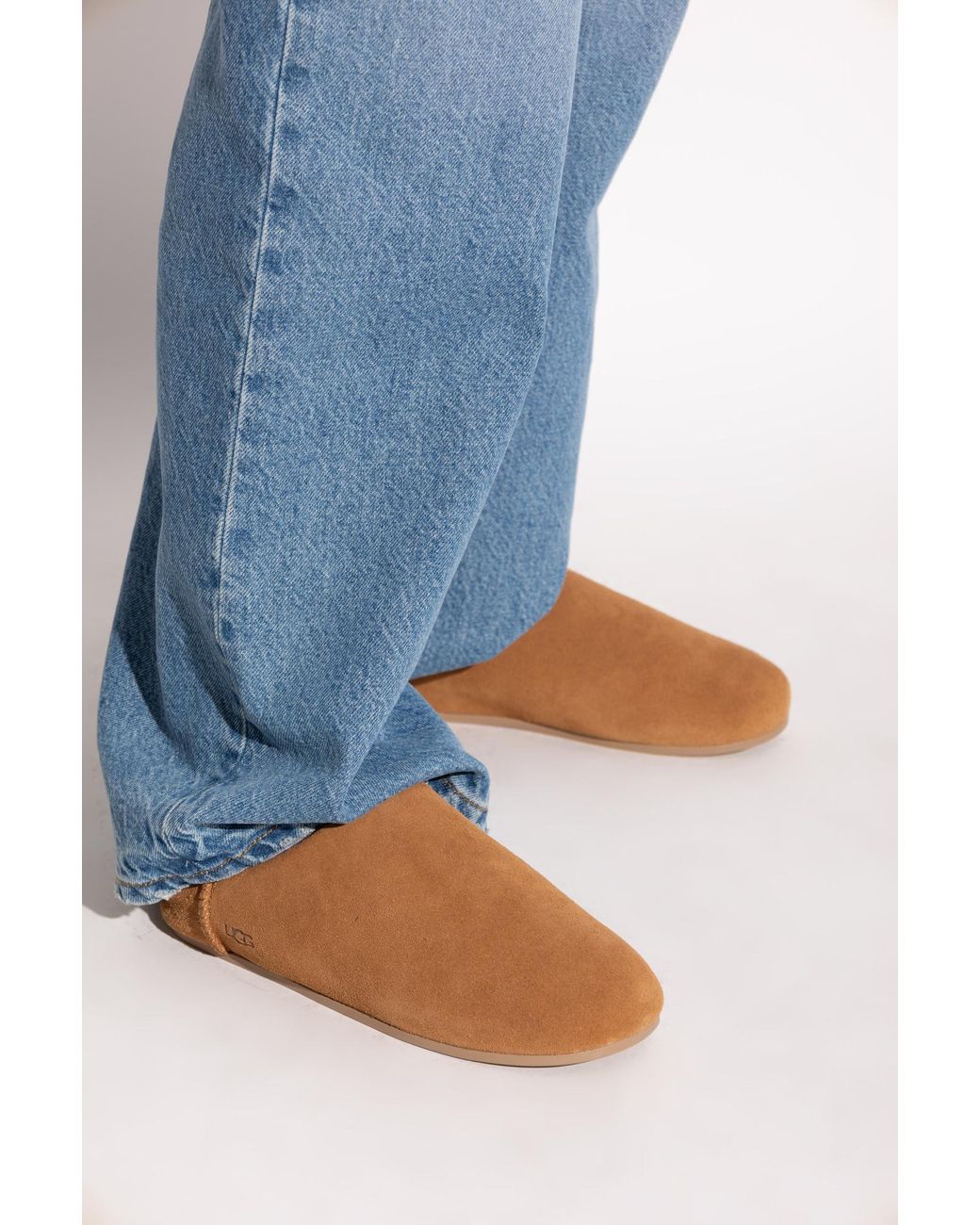 Ugg Brown Elea Slip-On Slippers