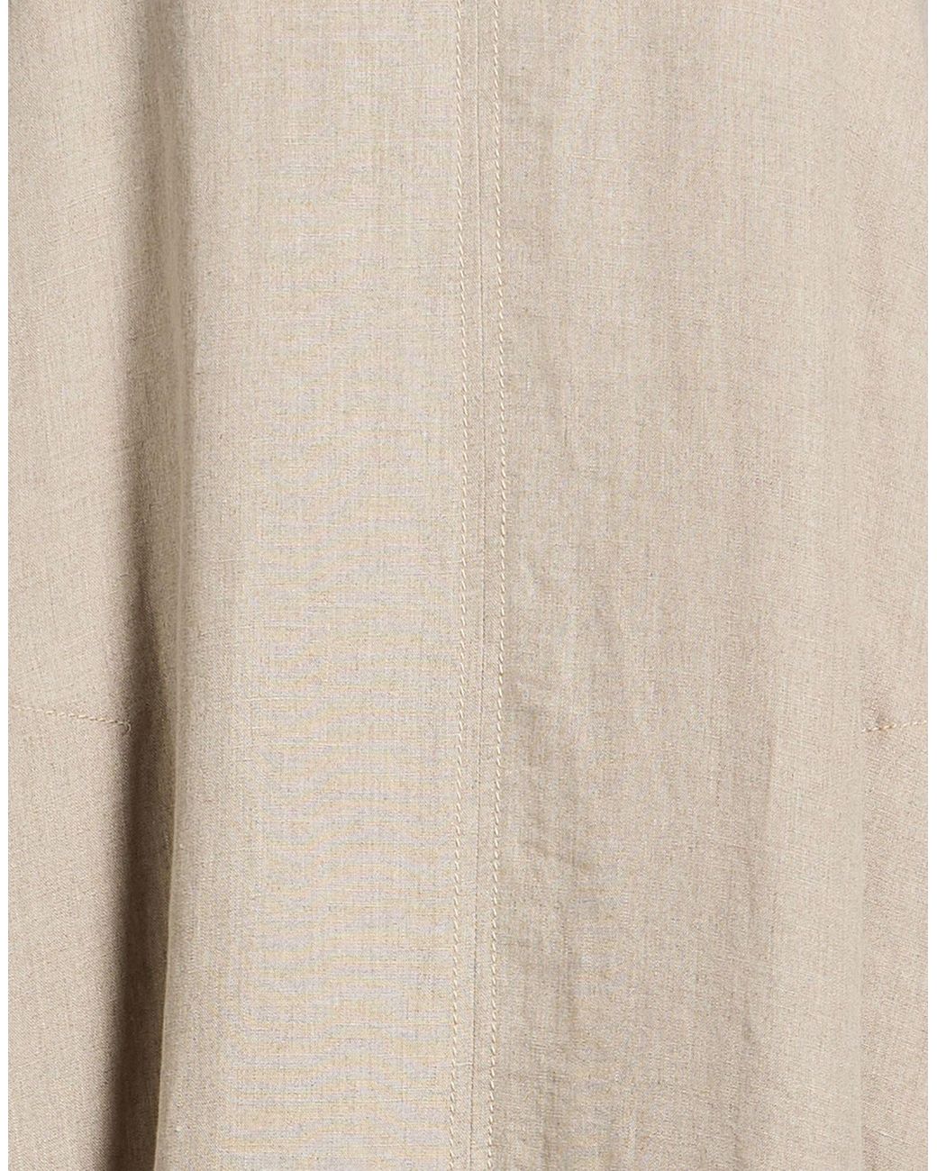 Max Mara Natural Maxi Dress Linen