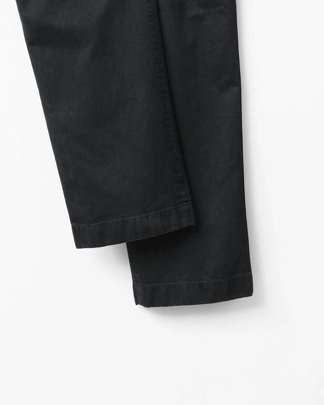 Auralee Black Casual Trousers With Belt Loops for men