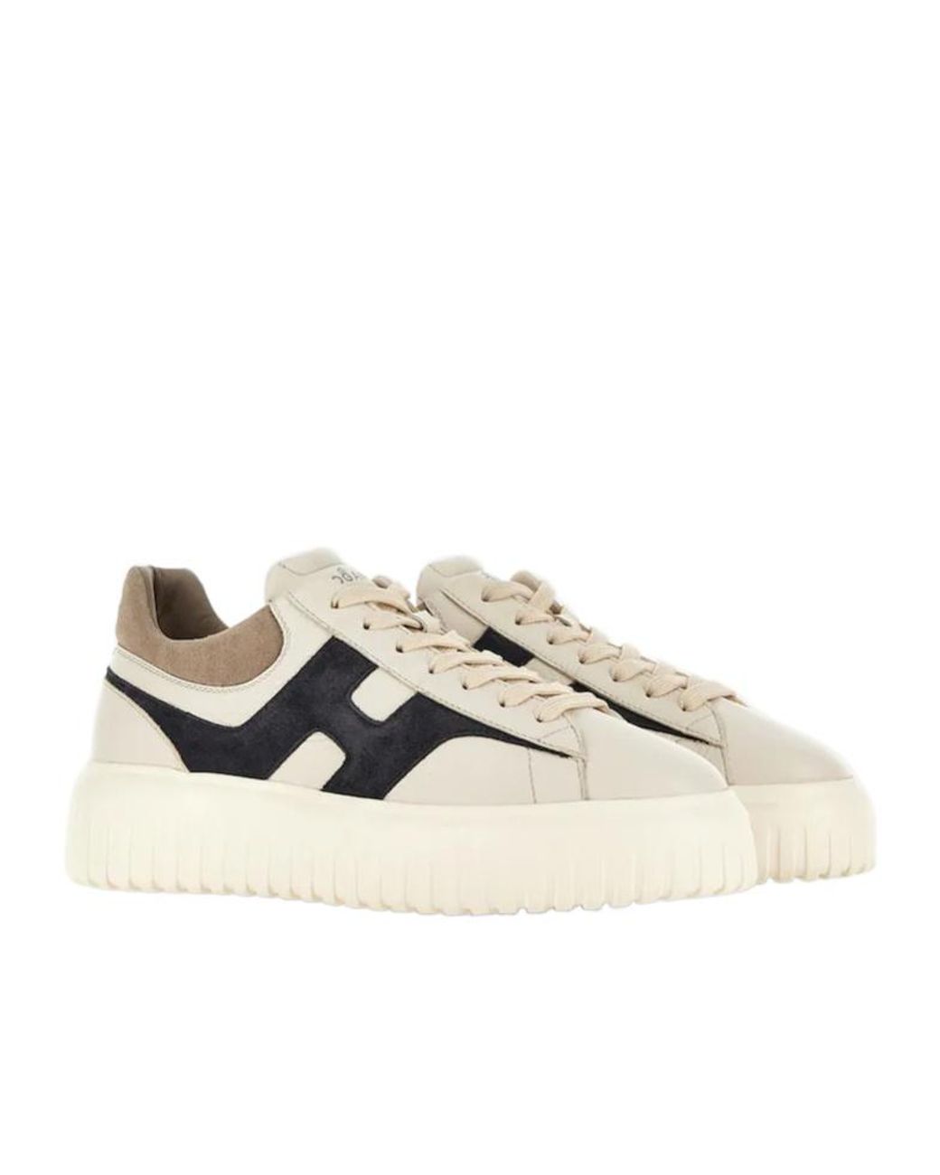 Hogan White Sneakers Leather for men