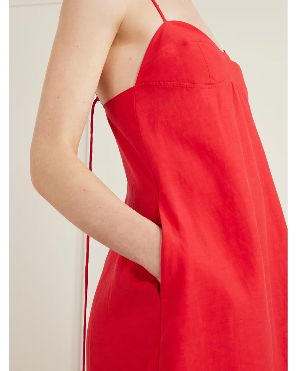 Rohe Red Dahippa Dress