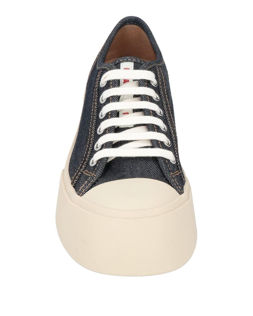 Marni Blue Low-Top Denim Sneakers