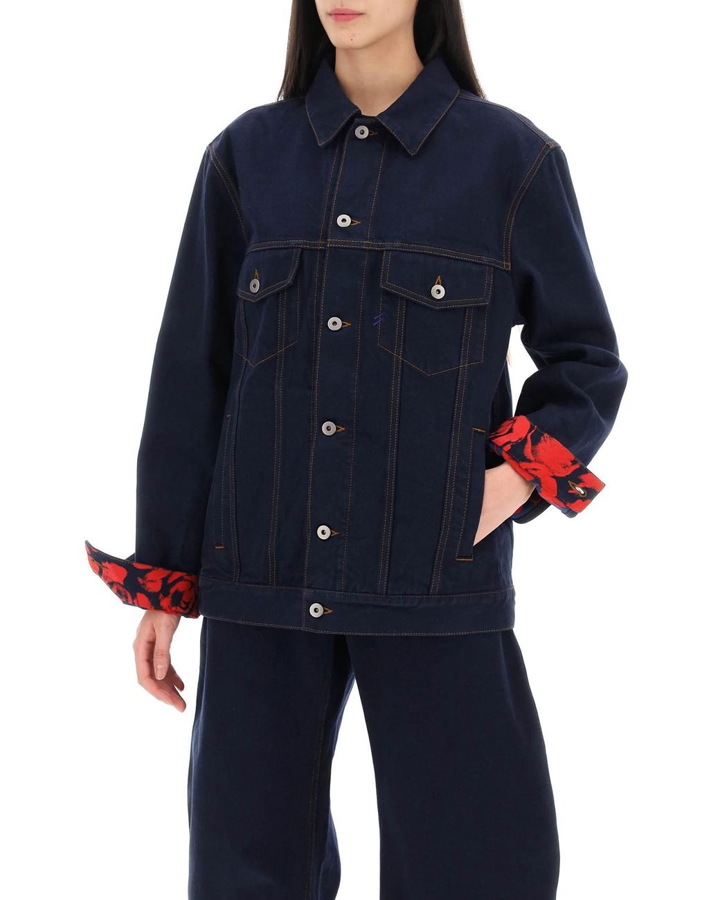 Burberry Blue Denim Outerwear