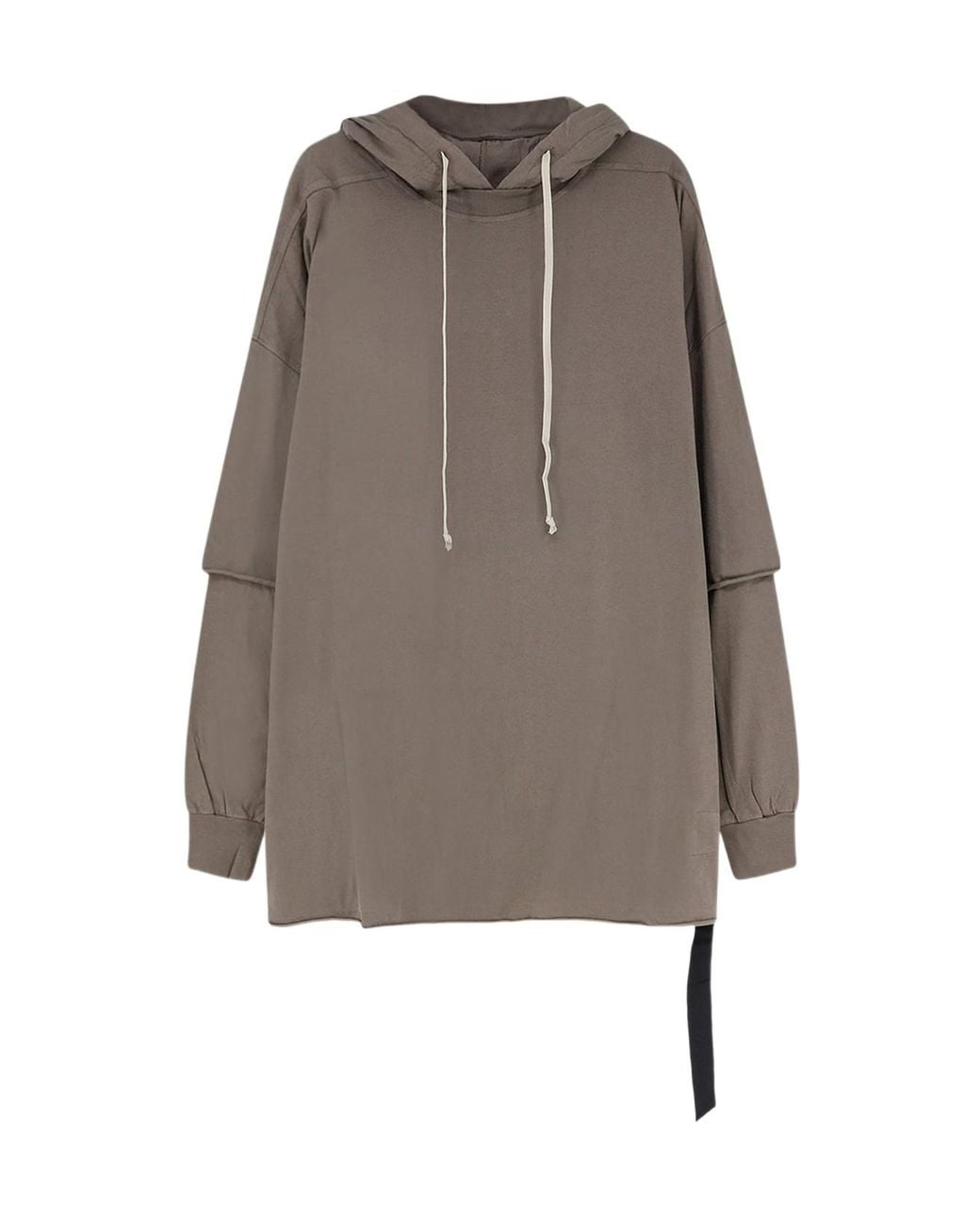 Rick Owens Brown Tommy Hustle Drawstring Sweatshirt for men