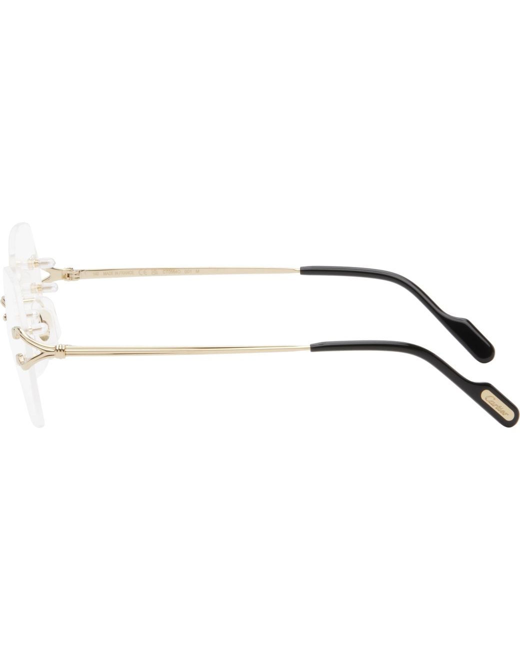 Cartier White Signature C De Glasses