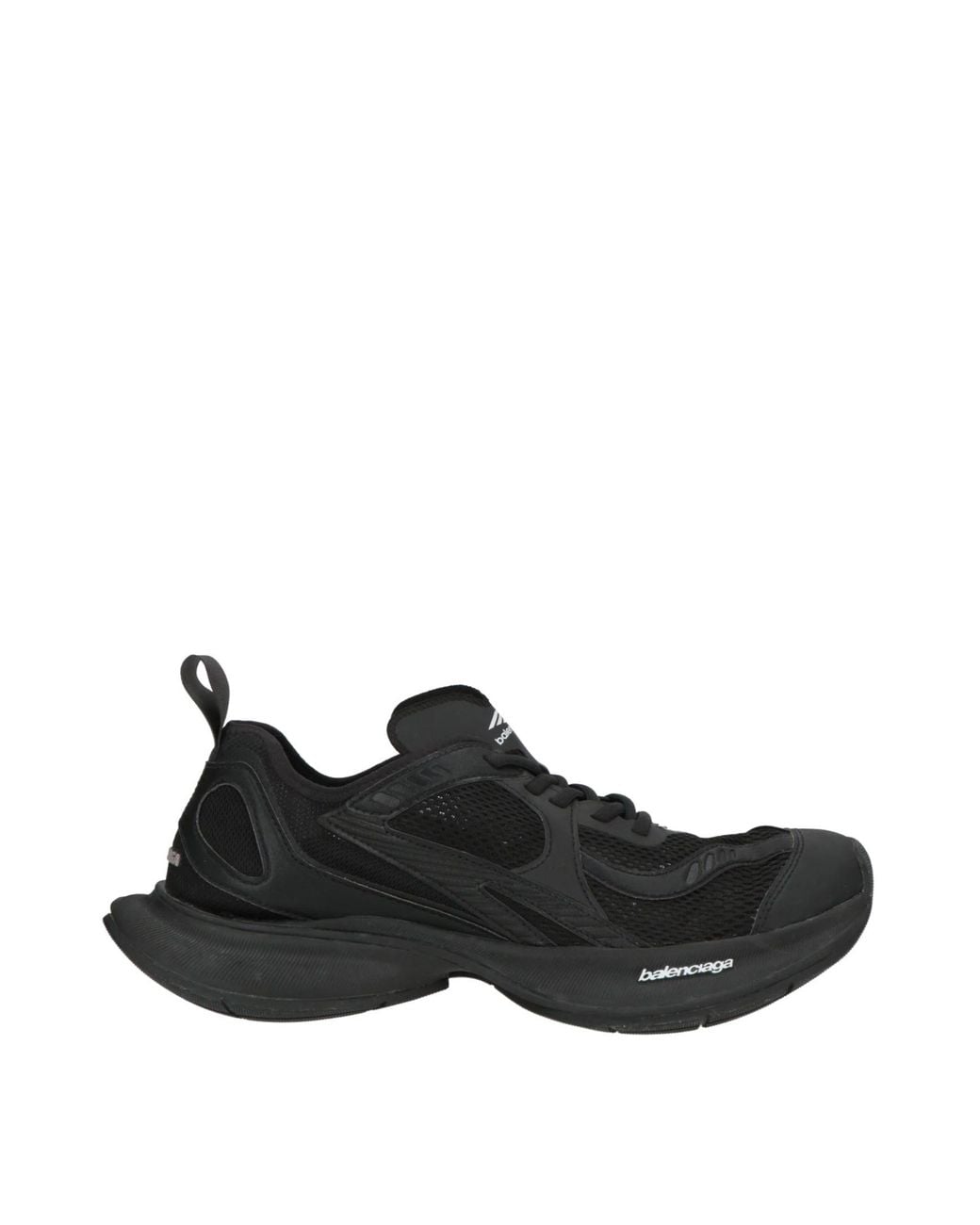 Balenciaga Black Two-Tone Low-Top Casual Shoes