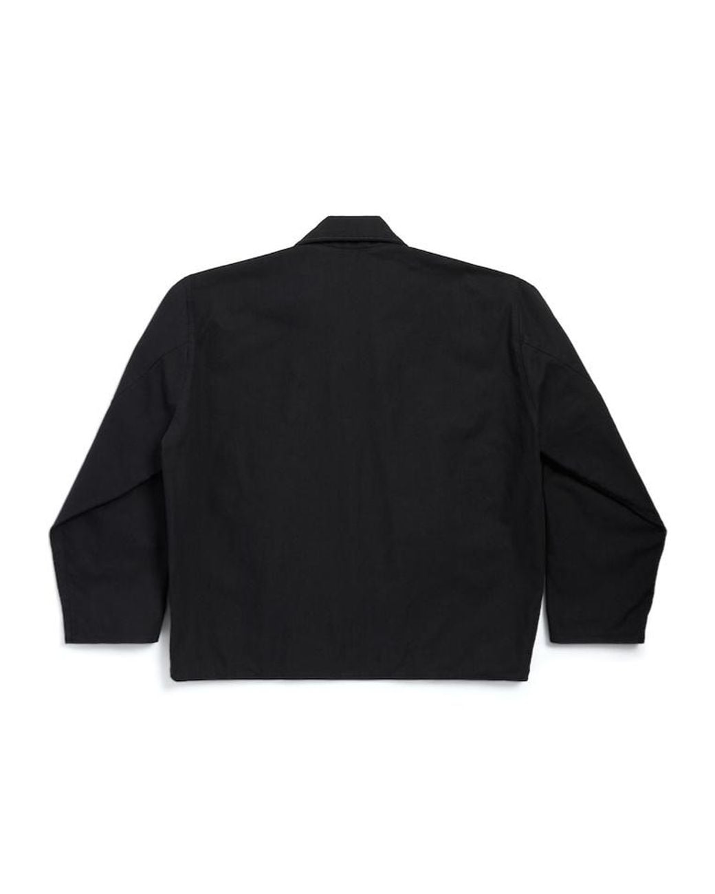 Balenciaga Black Bb Garderobe Embroidered Zipped Jacket for men