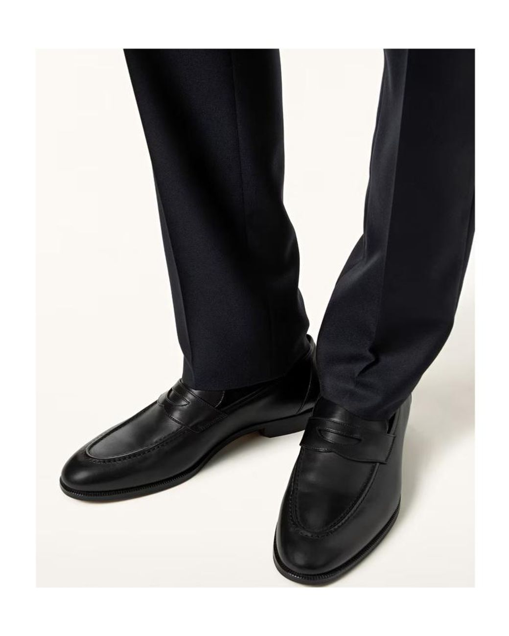 Loro Piana Black Lewis Walk Loafer for men