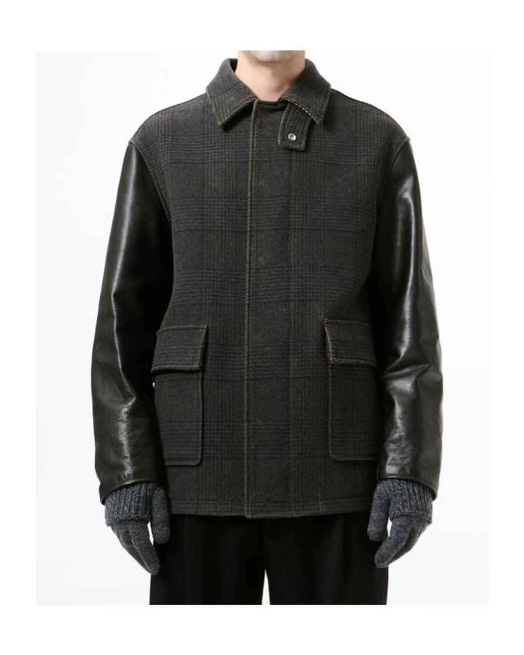 Our Legacy Black Long-Sleeve Casual Jacket for men
