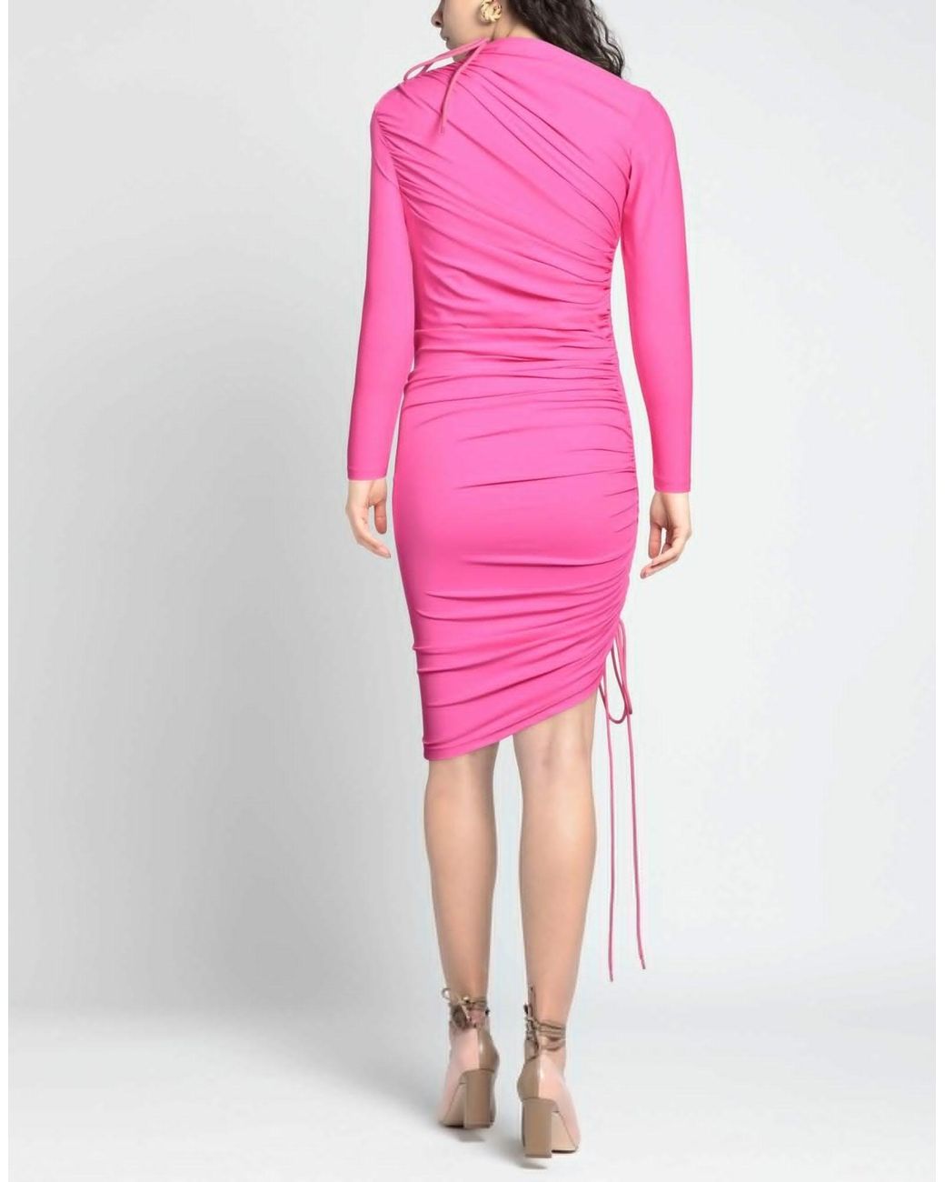 Balenciaga Pink Bodycon Dress