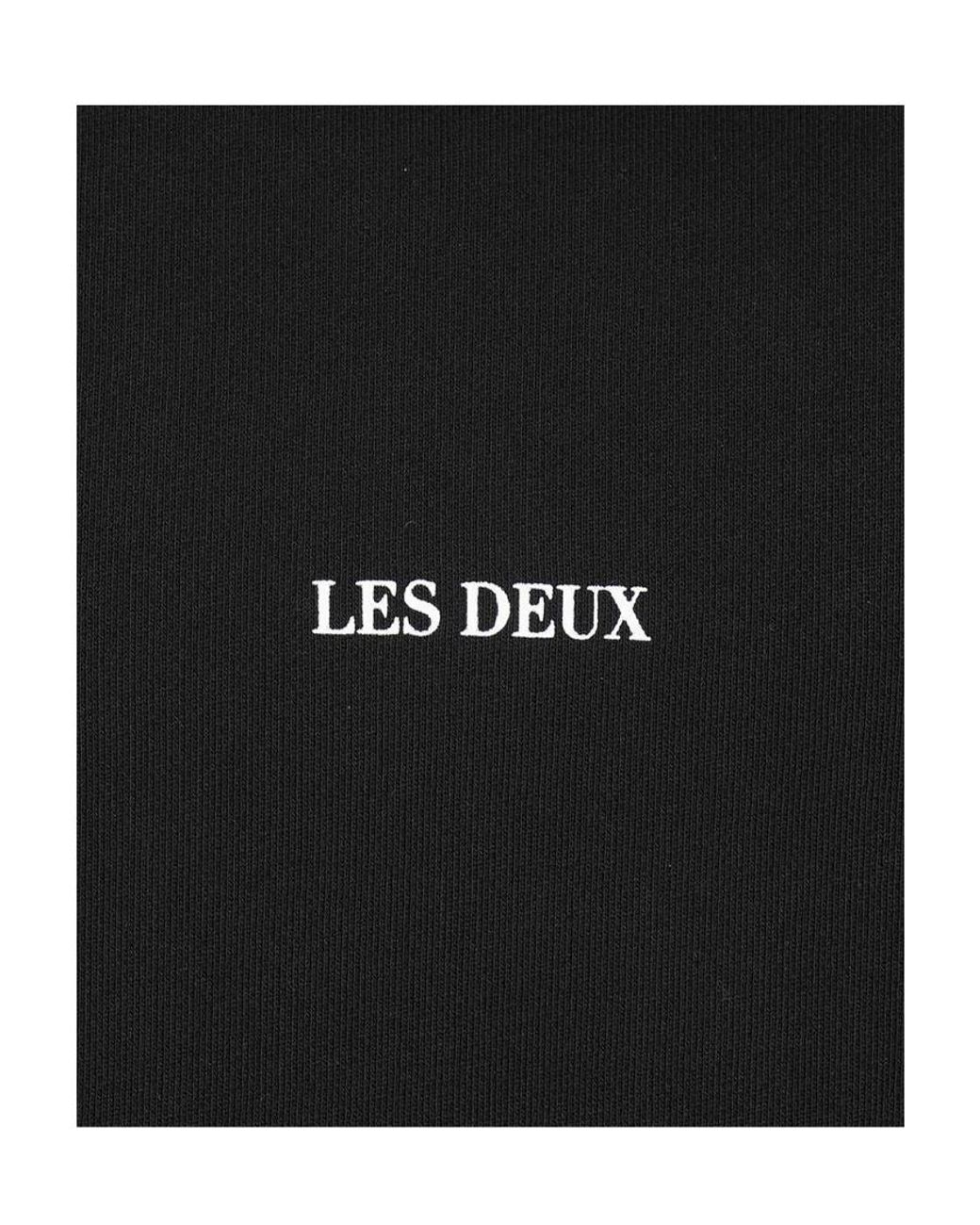 Les Deux Black Lens Hooded Pullover for men