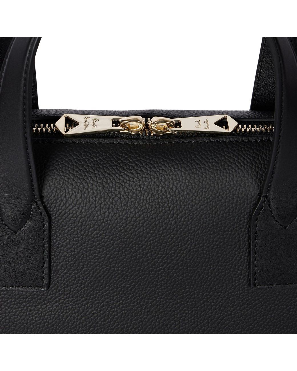 Paul Smith Black Leather Briefcase for men