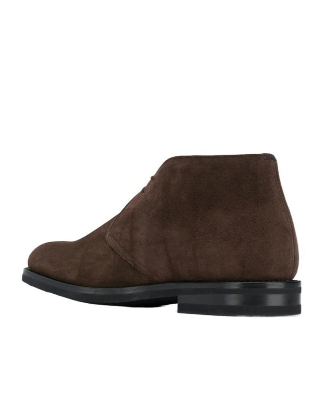 Church's Brown Round-Toe Ankle Boots for men