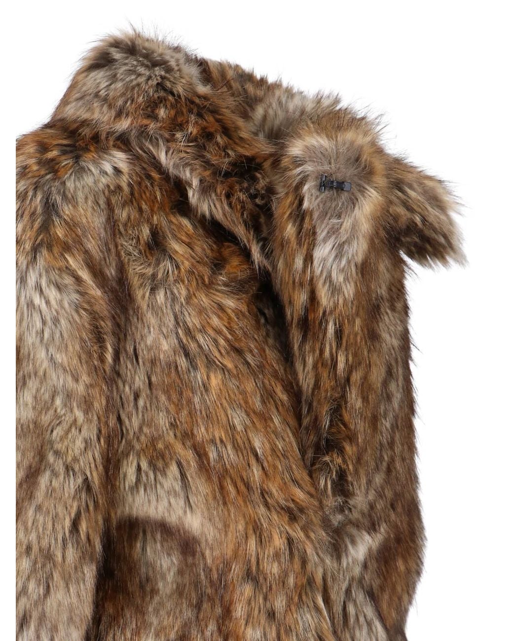 MM6 by Maison Margiela Brown Long Sleeved Open Front Jacket