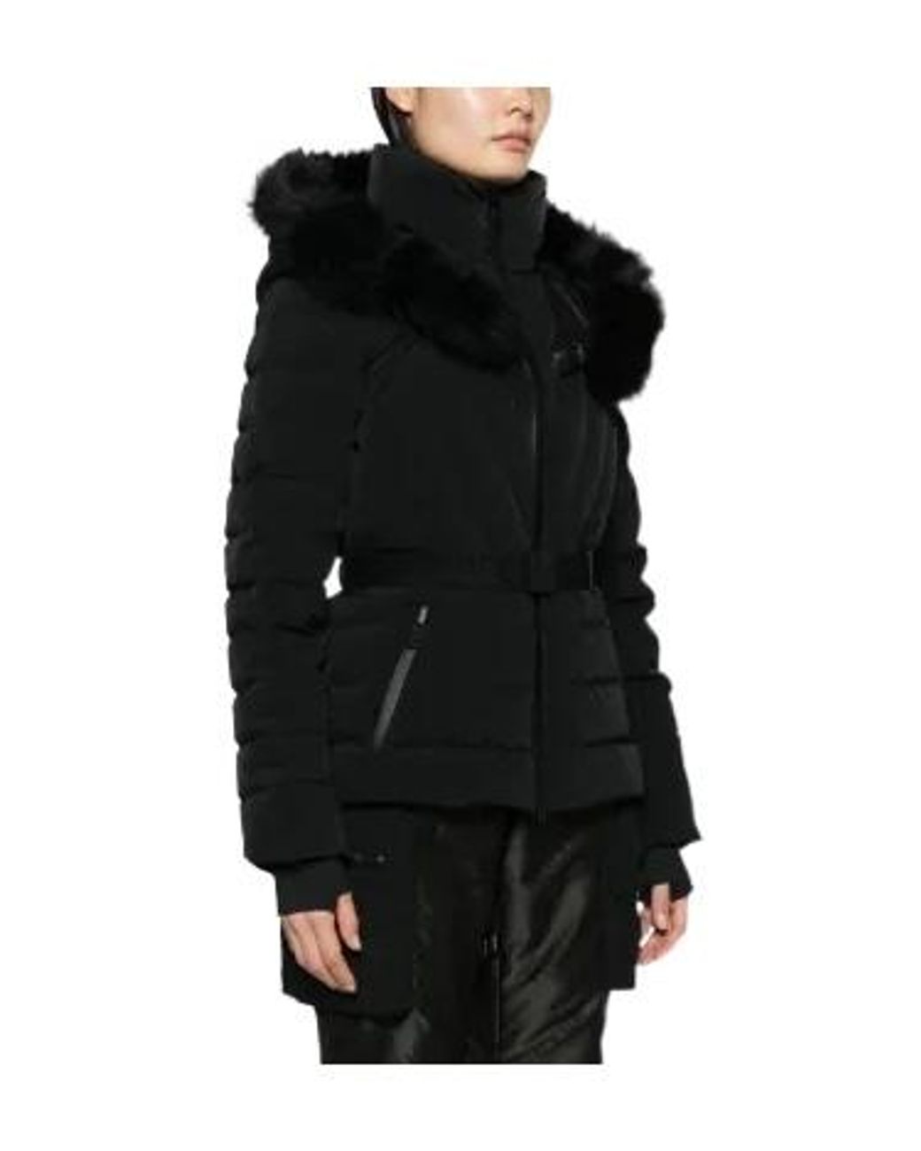 Mackage Black Elita Padded Ski Jacket