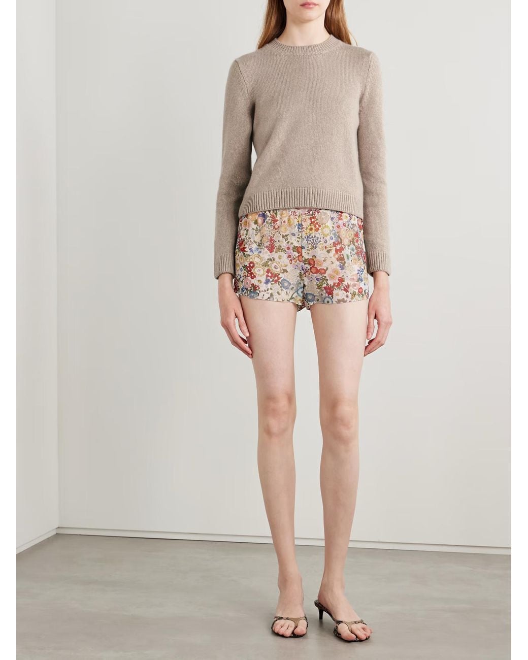Khaite Natural Leta Sweater