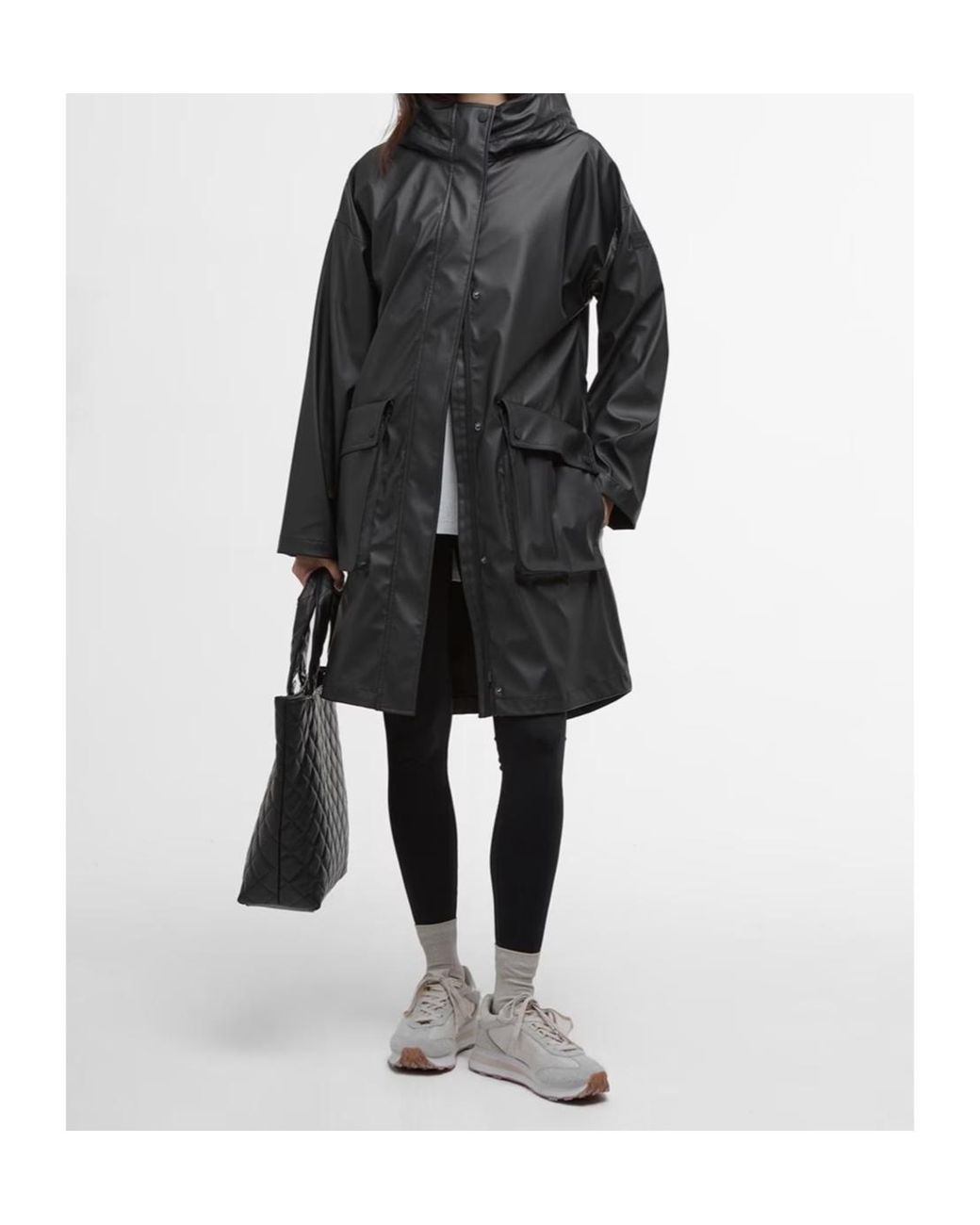 Barbour Black Long-Sleeved Windbreaker