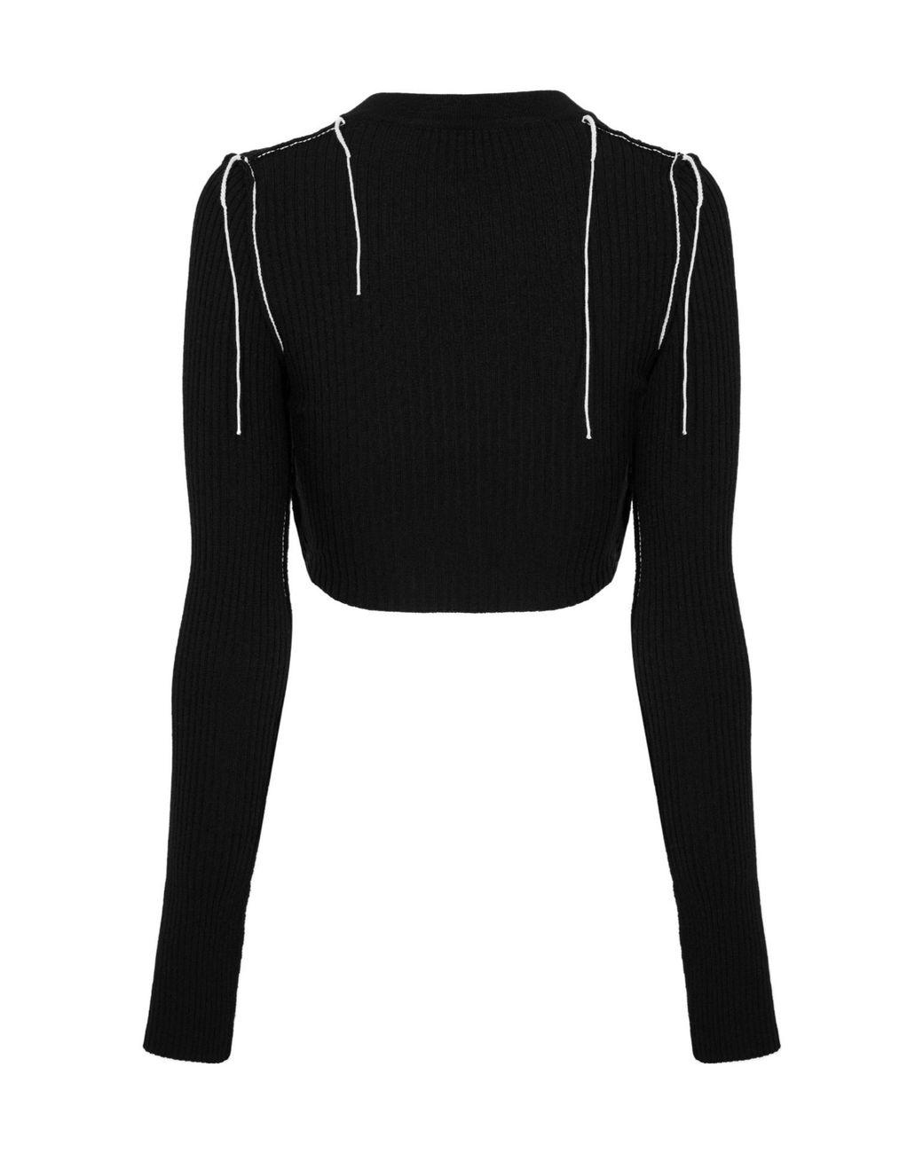 Off-White c/o Virgil Abloh Black Simple And Form-Fitting Top