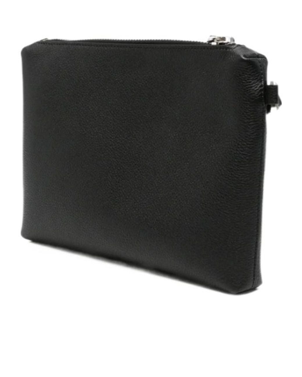 Tom Ford Black Zip-Top Clutch for men
